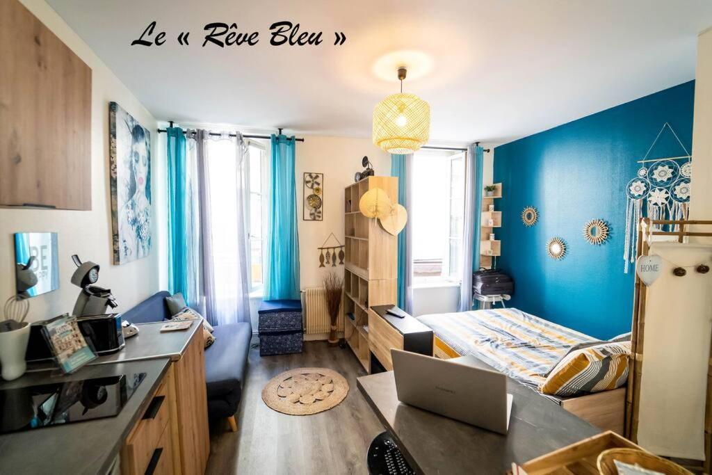 Studio Le Reve Bleu Hypercentre A 5mn Chateau Blois